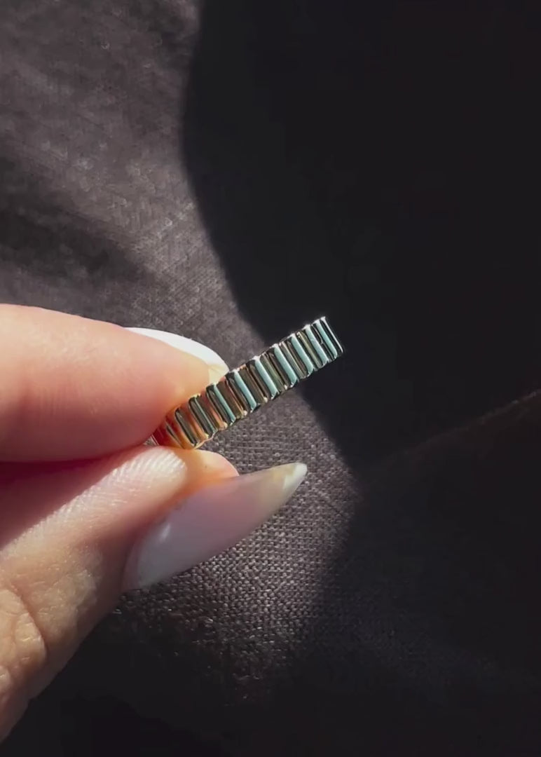 Bubble Line Ring